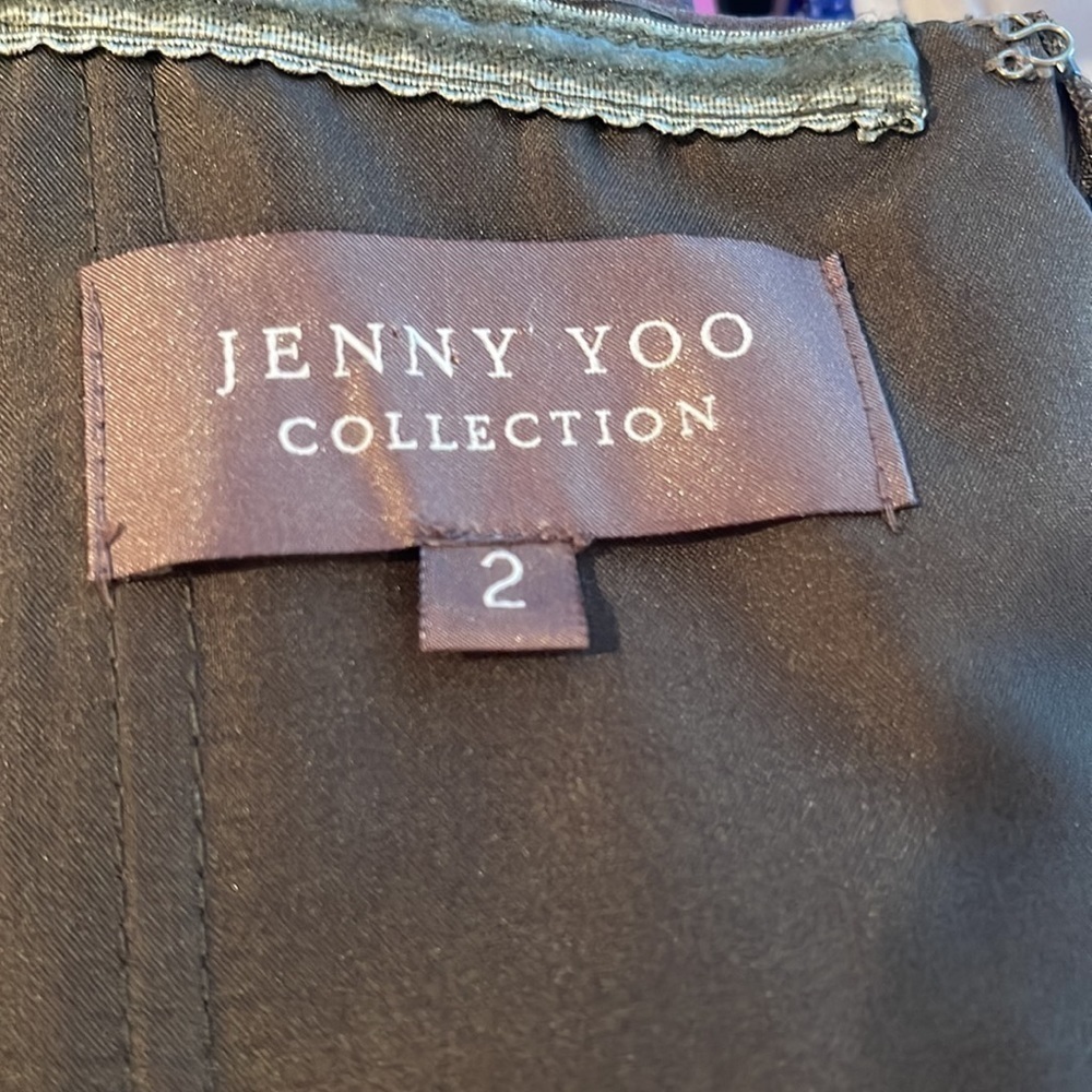 Jenny Yoo NWOT collection dress slate color - Picture 6 of 9